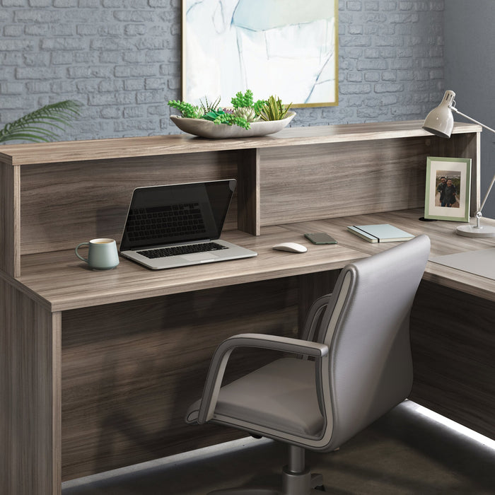 Affirm 70.87\" Commercial Grade Reception Hutch - Hudson Elm