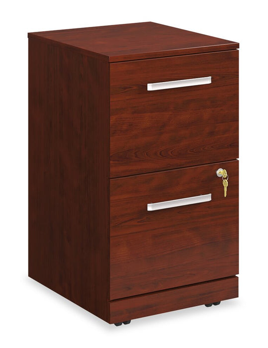 Affirm 15.55\" Commercial Grade 2-Drawer Filing Cabinet - Classic Cherry