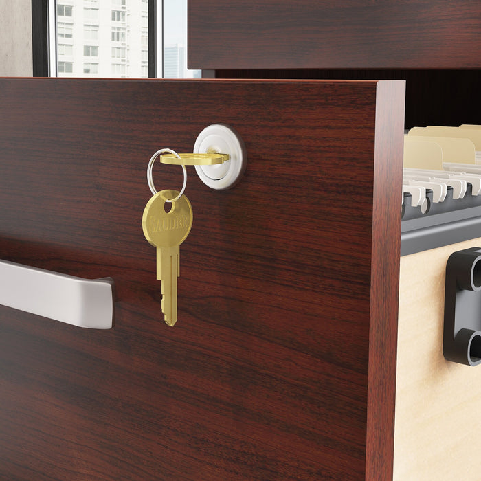 Affirm 15.55\" Commercial Grade 2-Drawer Filing Cabinet - Classic Cherry