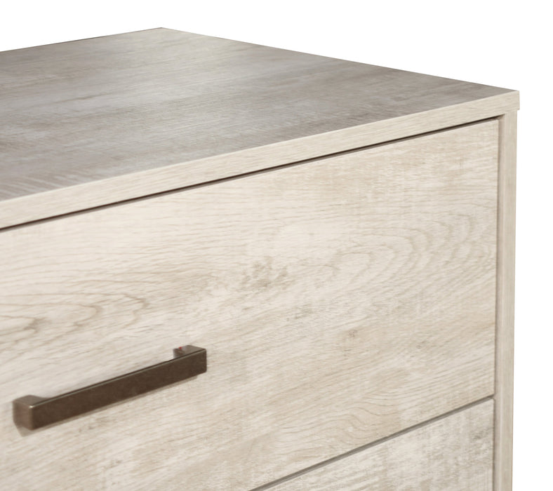 Arbor Bedside 2-Drawer Nightstand, 20.1\"W x 23.8\"H - Driftwood White