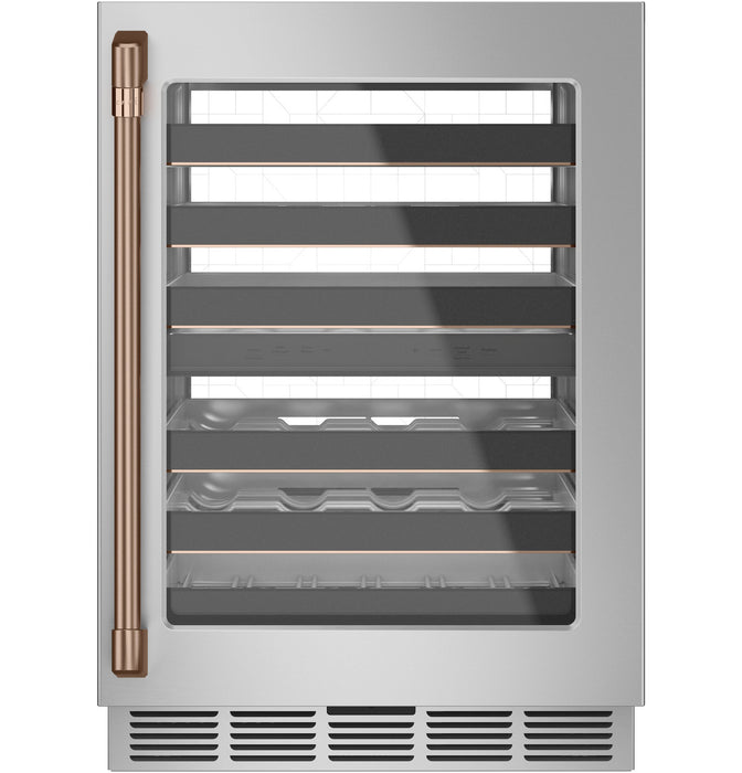 Café Brushed Copper Wine and Beverage Centre Handle Kit - CXQW1H1PPCU