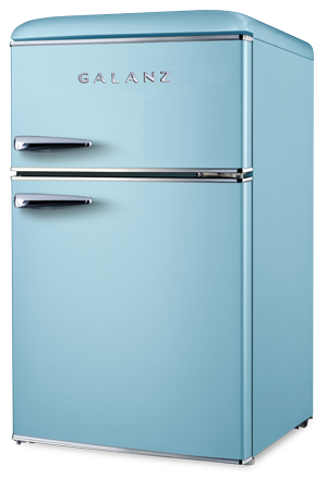 Galanz 3.1 Cu. Ft. Retro Mini Refrigerator - GLR31TBEER
