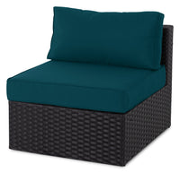 Barbados Armless Patio Chair – Blue 