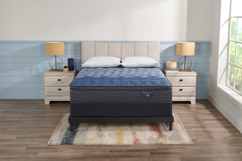 Serta Back Logic 1.1 Eurotop Medium Twin Mattress Set