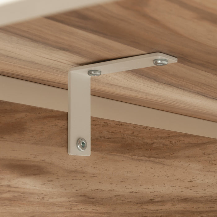 Bergen Circle Commercial Grade 72\" Office Desk Modesty Panel