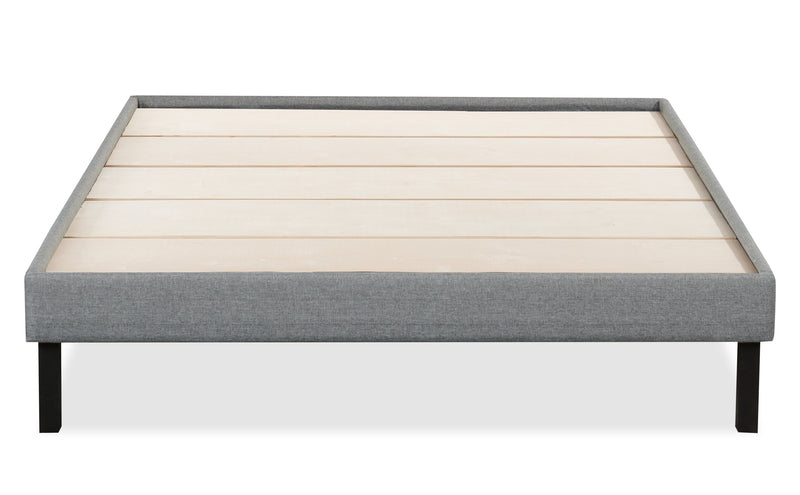 Breeze Twin XL Platform Base - Medium Grey