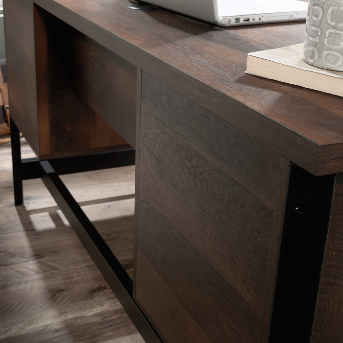 Briarbrook 60\" Commercial Grade Computer Office Desk with 5-Drawers - Brown