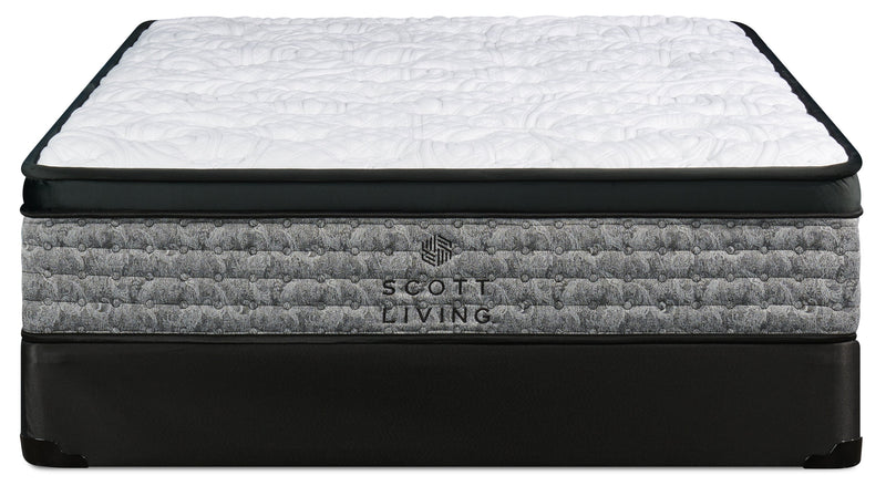 Scott Living Braemar Eurotop Plush Twin Mattress Set