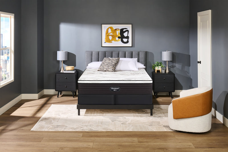 Beautyrest GL4 Eurotop Firm King Mattress Set