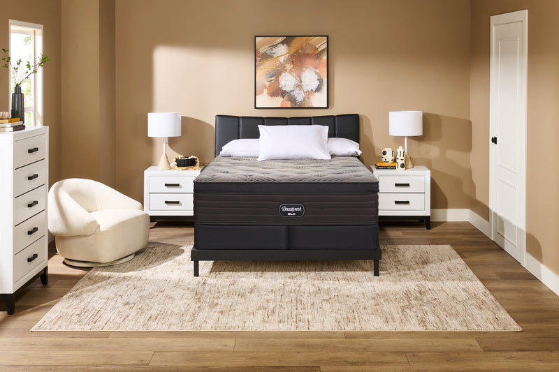 Beautyrest GL6 Eurotop Medium King Mattress Set