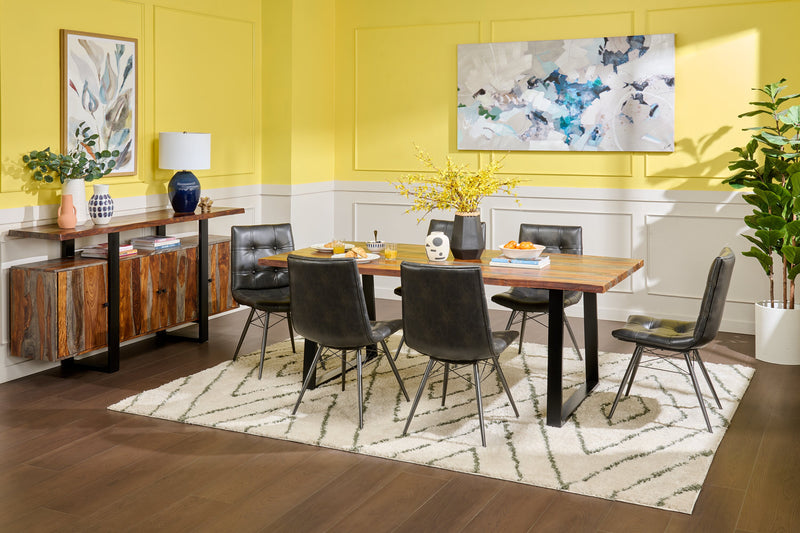 Pascal Multi-Colour Shag Area Rug - 7'10\" x 10'6\"