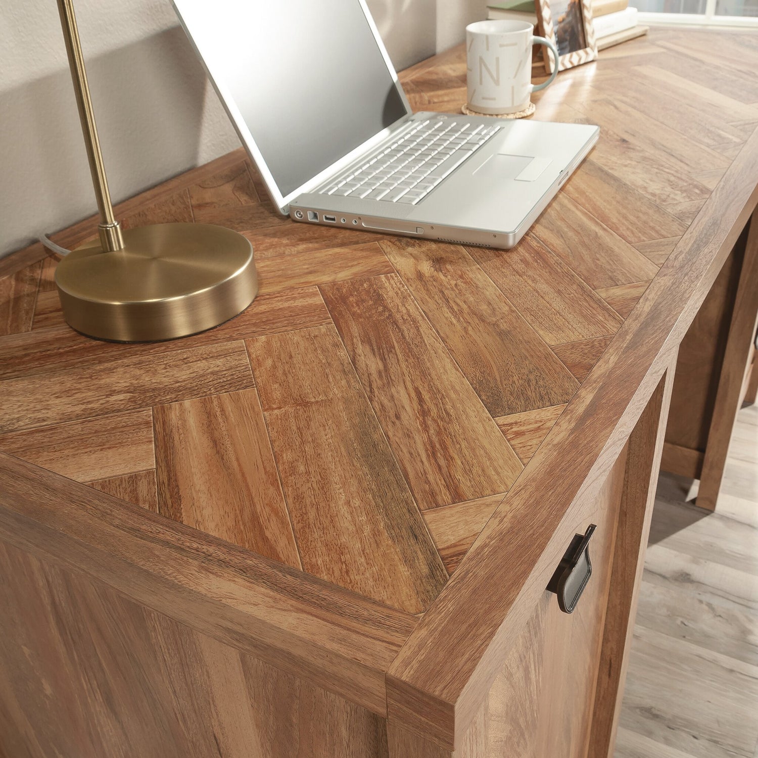 Cannery Bridge Commercial Grade Computer Office Desk with 3-Drawers ...