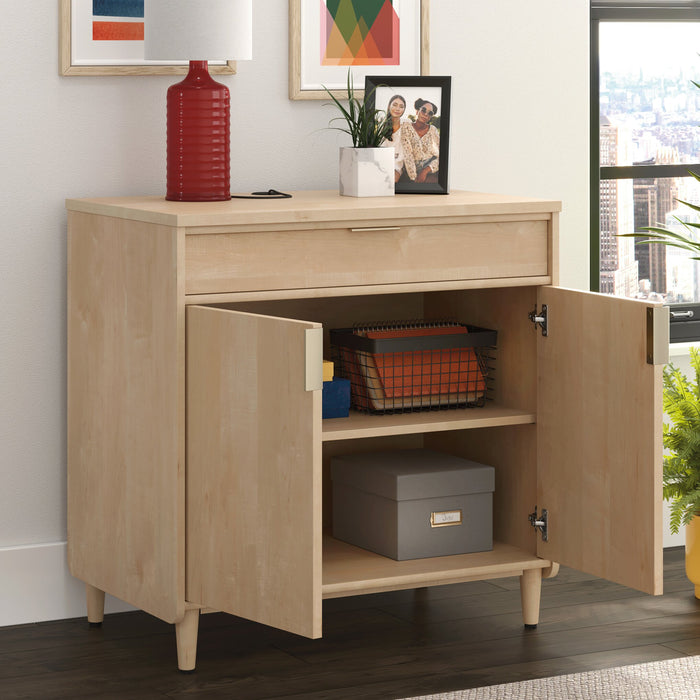 Clifford Place 29.53\" Commercial Grade Library Base - Natural Maple