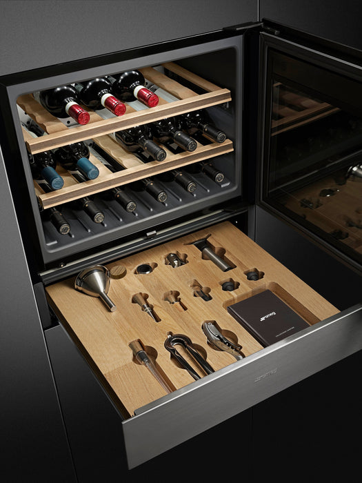 Smeg 24\" Sommelier Drawer - CPS315X
