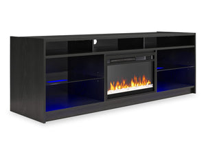 Ameriwood Home Luna Electric Fireplace TV Stand for TVs up to 75