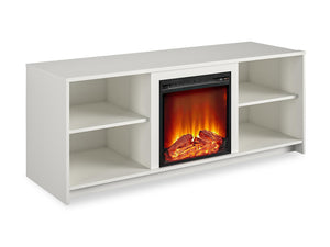 Ameriwood Home Mainstays Courtland Electric Fireplace TV Stand for TVs up to 65