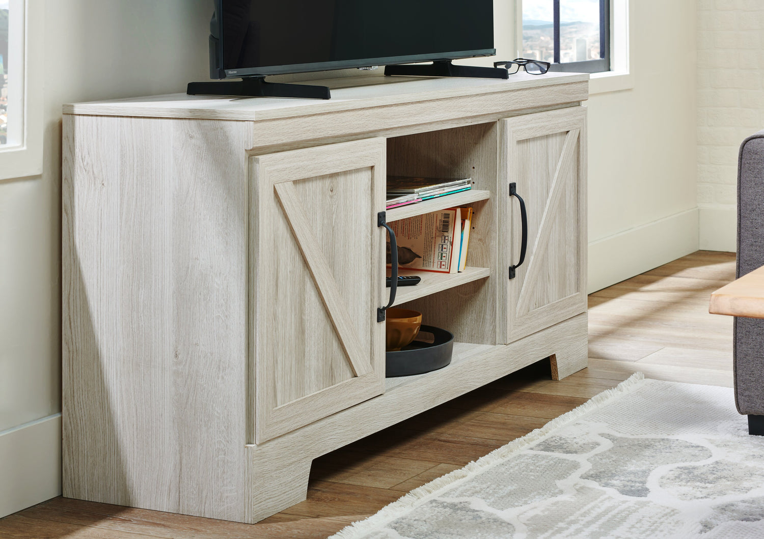 unico DIX TVボード W1800 Modern & Contemporary TV Stand – Ziggy 8651cte