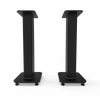 Kanto SX26 26" Fillable Speaker Stands with Isolation Feet and Fillable Channel - Pair, Black | Pieds d'enceintes Kanto SX26 26" remplissables avec pieds isolants et canal de remplissage - paire, noir