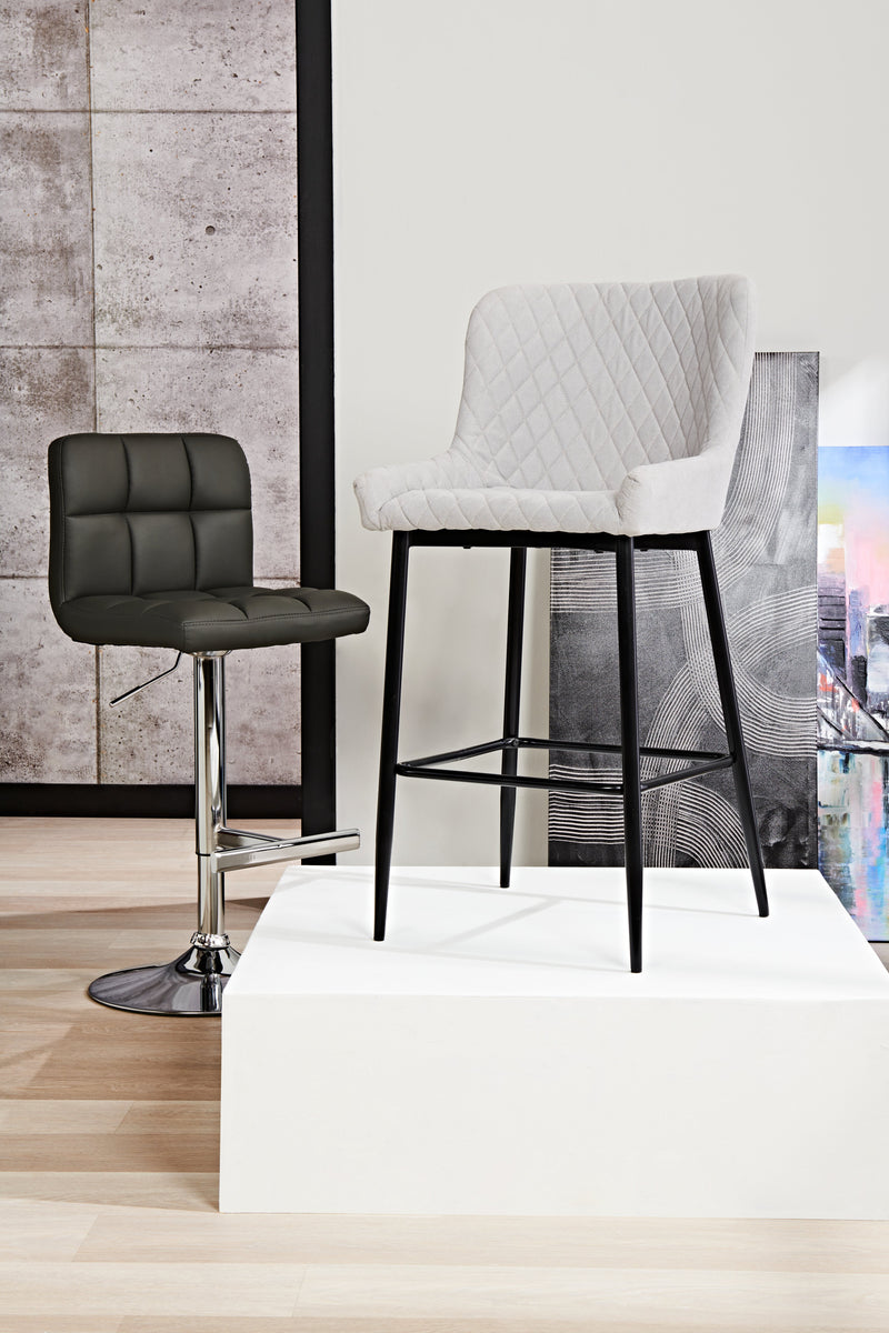 Demi CounterHeight Stool Light Grey The Brick