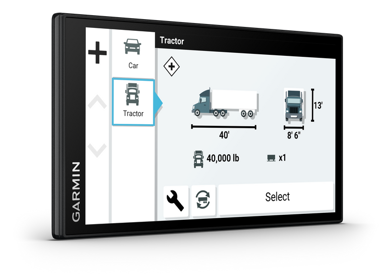 Garmin Dēzl™ Otr610 6\" Truck Gps Navigator - Dash Cam With Custom Routing And 6” Touchscreen Display