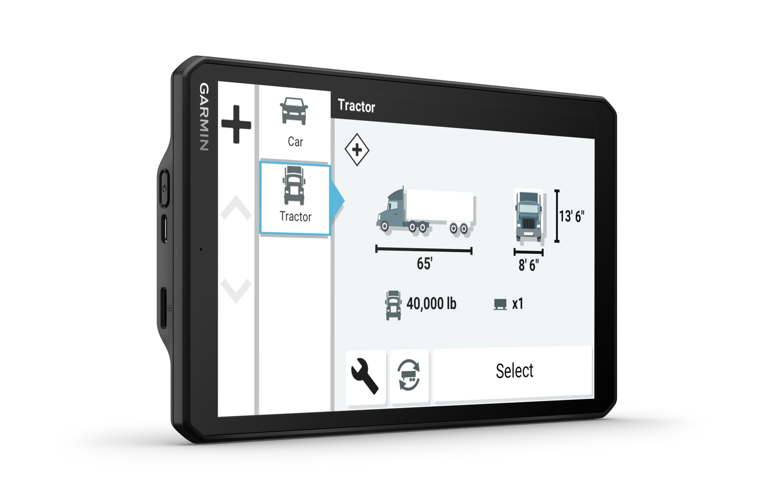 Garmin D zl Otr810 8 Gps Truck Navigator Black