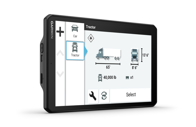 Garmin Dēzl™ Otr810 8\" Truck Gps Navigator - Dash Cam With Custom Routing And 8” Touchscreen Display