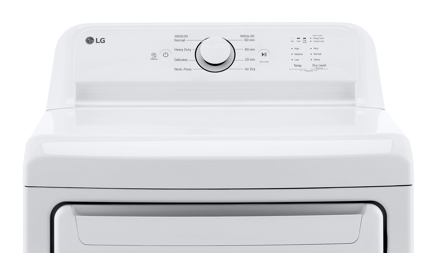 LG 4.8 Cu. Ft. Top-Load Washer with 4-Way Agitator and 7.3 Cu. Ft ...