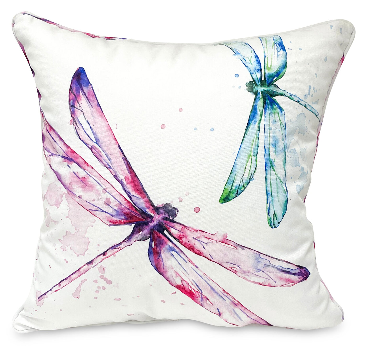 Dragonfly Outdoor Accent Pillow The Brick