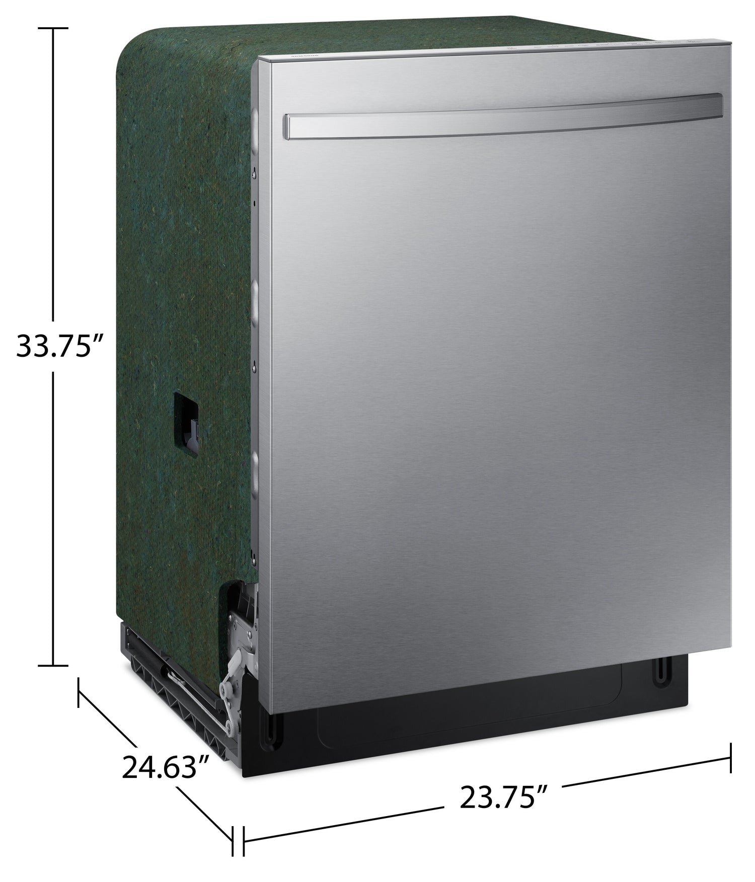 Samsung 24 51 dBA Built In Top Control Dishwasher with 3rd Rack The Brick