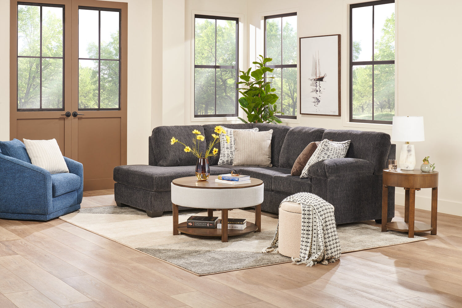 Rustic Furniture Living Room Set: Timeless Charm for Cozy Homes