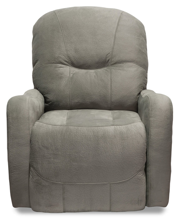 Made in Canada Everett 33.5\" Fabric Reclining Chair - Grey