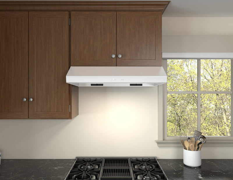 Zephyr Cyclone 36\" Under Cabinet Range Hood - White - AK6536CW