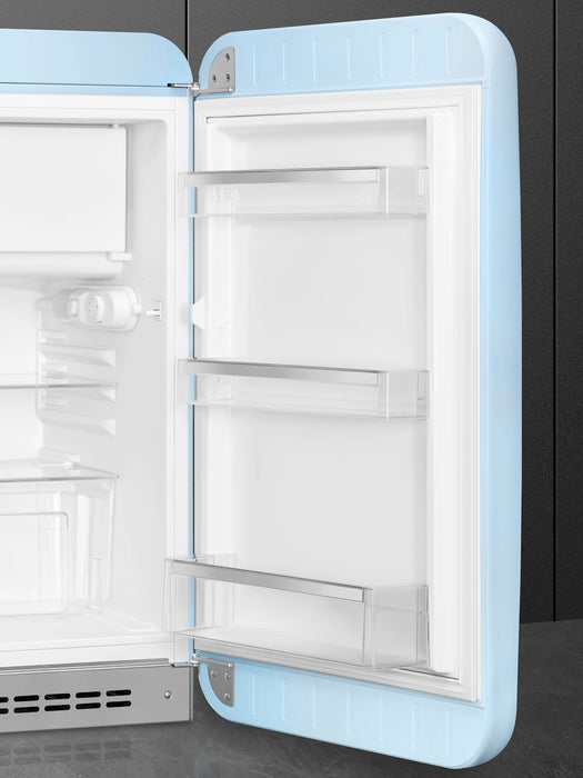 Smeg 4.31 Cu. Ft. Retro Compact Refrigerator - FAB10URPB3 