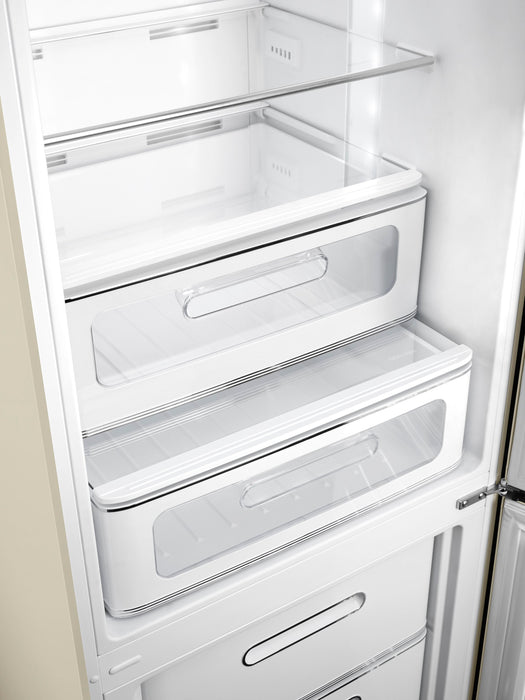 Smeg 11.7 Cu. Ft. Retro Bottom-Freezer Refrigerator - FAB32URCR3