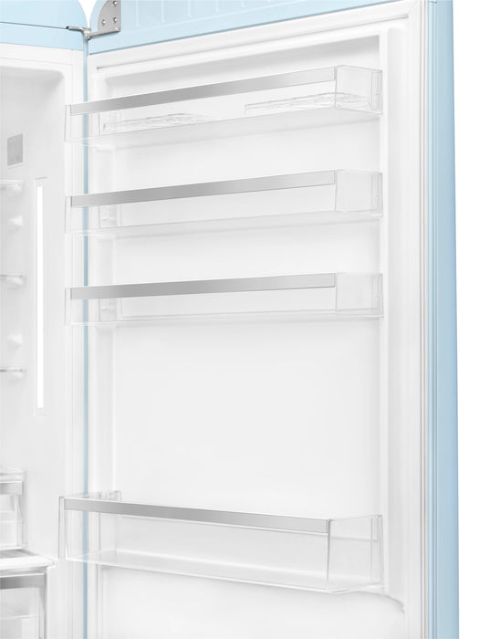 Smeg 18 Cu. Ft. Retro Bottom-Freezer Refrigerator - FAB38URPB