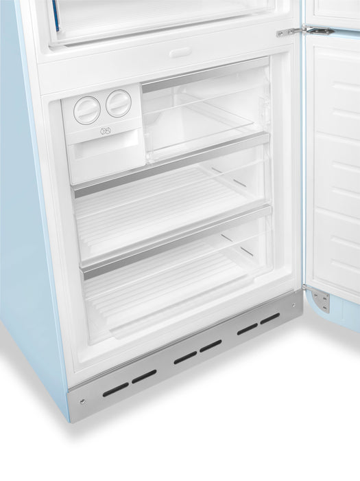 Smeg 18 Cu. Ft. Retro Bottom-Freezer Refrigerator - FAB38URPB