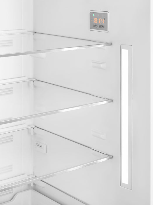 Smeg 18 Cu. Ft. Retro Bottom-Freezer Refrigerator - FAB38URPB