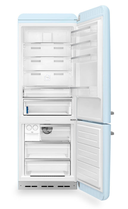 Smeg 18 Cu. Ft. Retro Bottom-Freezer Refrigerator - FAB38URPB