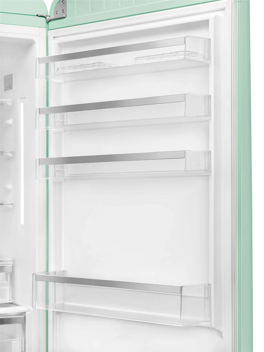 Smeg 18 Cu. Ft. Retro Bottom-Freezer Refrigerator - FAB38URPG