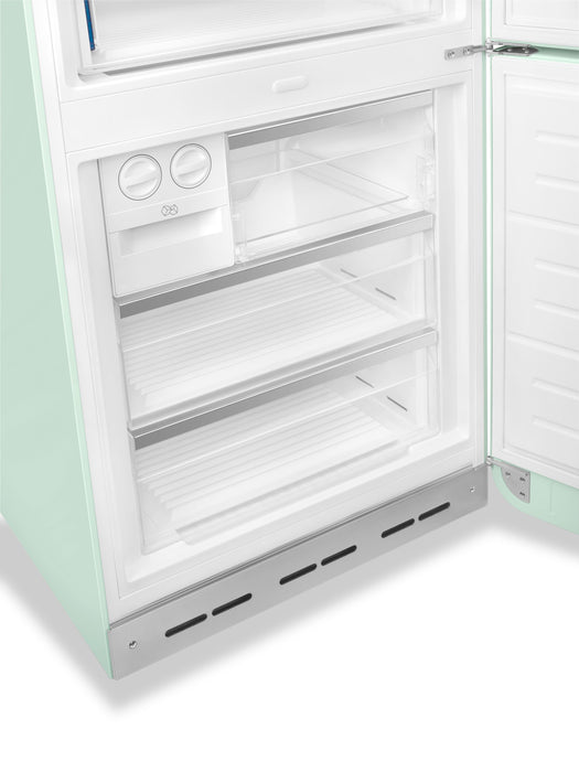 Smeg 18 Cu. Ft. Retro Bottom-Freezer Refrigerator - FAB38URPG