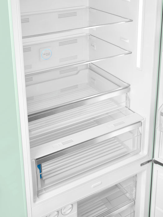 Smeg 18 Cu. Ft. Retro Bottom-Freezer Refrigerator - FAB38URPG