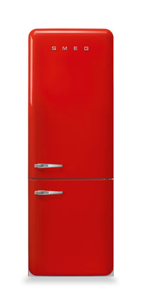 Smeg 18 Cu. Ft. Retro Bottom-Freezer Refrigerator - FAB38URRD