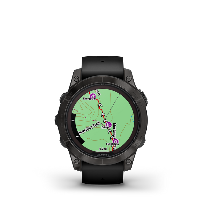 Garmin Fenix® 7 Pro Gps Smartwatch - Health Monitoring With Solar Charging, 42mm - Carbon Gray