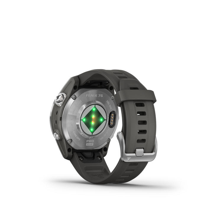 Garmin Fenix® 7s Pro Gps Smartwatch - Health Monitoring With Solar Charging, 42mm - Silver