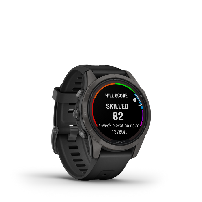 Garmin Fenix® 7s Pro Gps Smartwatch - Health Monitoring With Solar Charging, 42mm - Carbon Gray