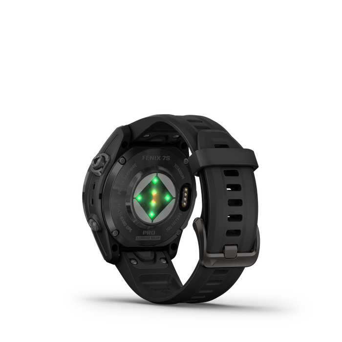 Garmin Fenix® 7s Pro Gps Smartwatch - Health Monitoring With Solar Charging, 42mm - Carbon Gray