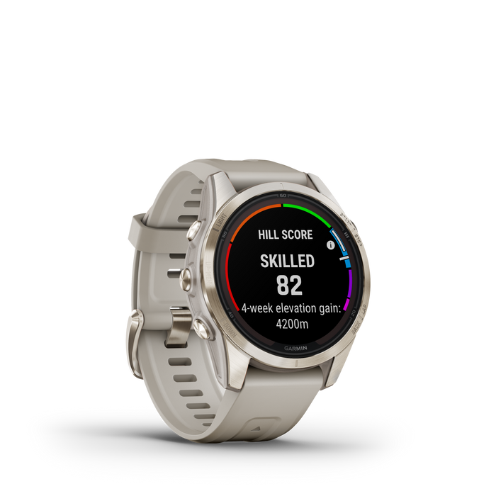 Garmin Fenix® 7s Pro Gps Smartwatch - Health Monitoring With Solar Charging, 42mm - Soft Gold