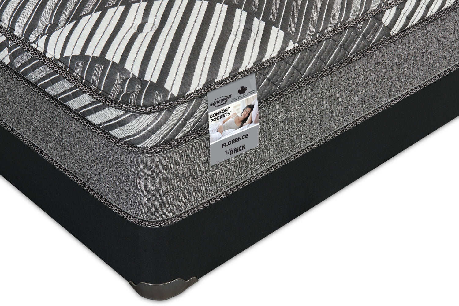 Springwall Florence Eurotop Luxury Firm Full Mattress Set The Brick