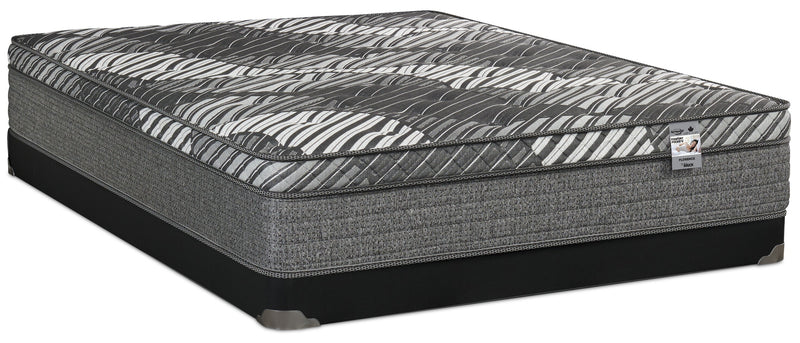 Springwall Florence Eurotop Medium Low-Profile Queen Mattress Set