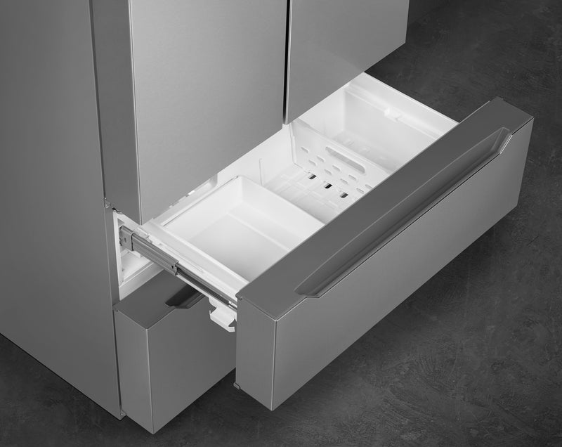 Smeg 22.46 Cu. Ft. French-Door Refrigerator - FQ55UFX